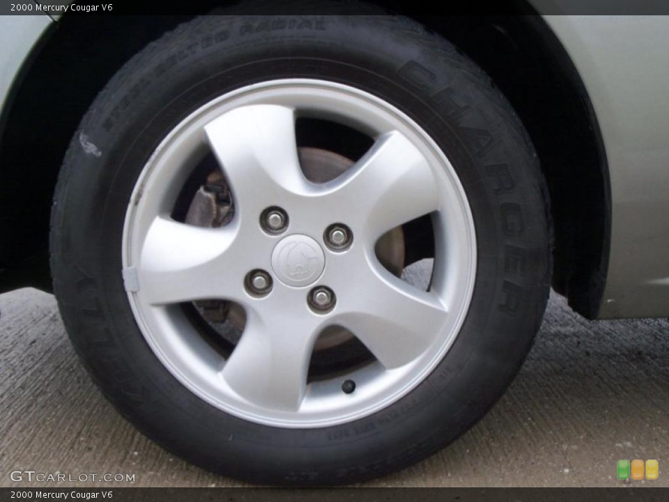 2000 Mercury Cougar V6 Wheel and Tire Photo #40511330