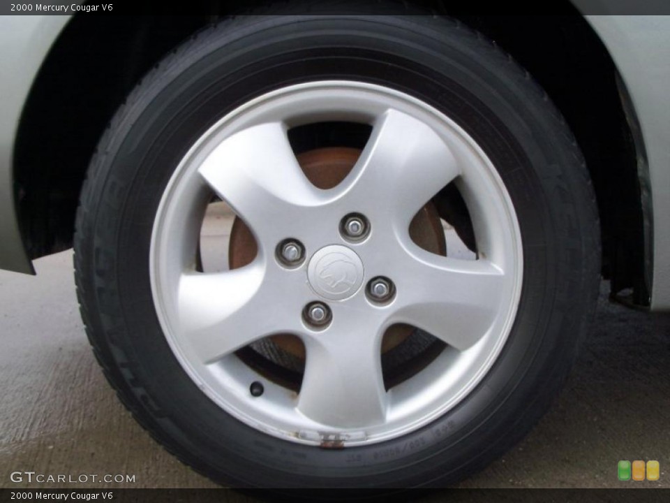 2000 Mercury Cougar V6 Wheel and Tire Photo #40511358