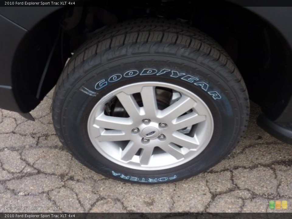 2010 Ford Explorer Sport Trac XLT 4x4 Wheel and Tire Photo #40512422