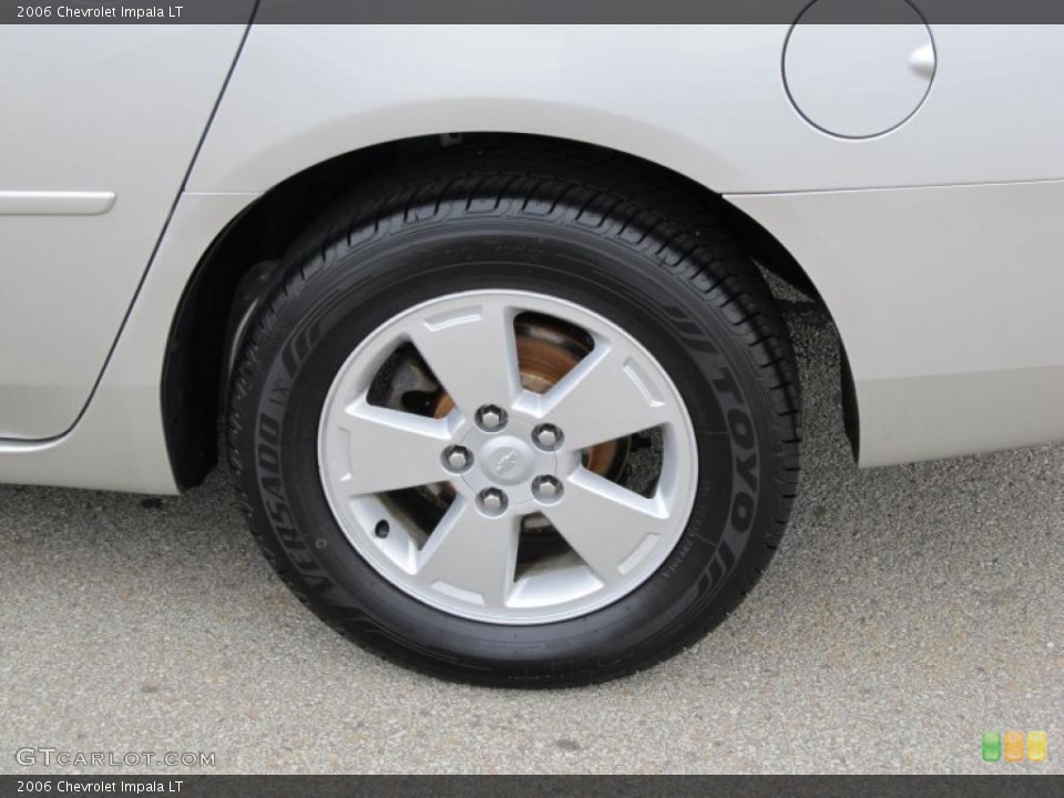 2006 Chevrolet Impala LT Wheel and Tire Photo #40512702