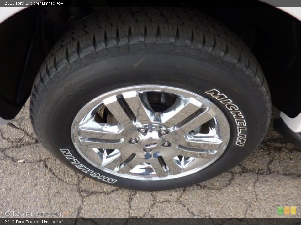 2010 Ford Explorer Limited 4x4 Wheel and Tire Photo #40513330