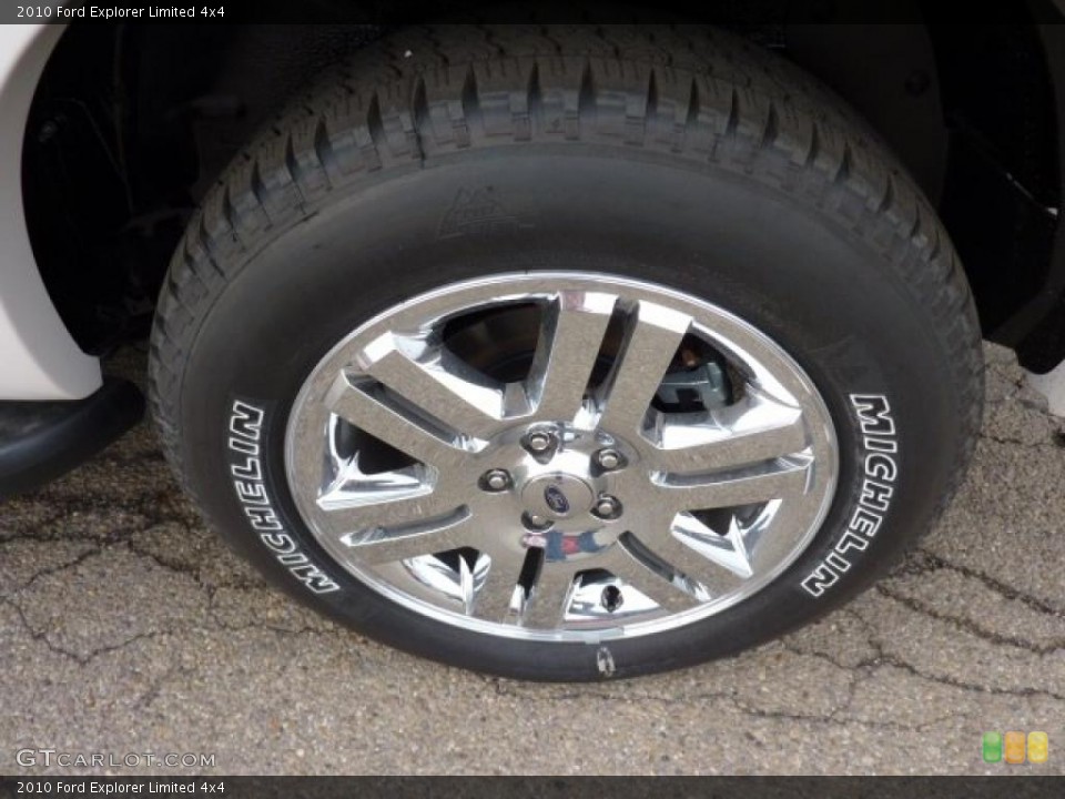 2010 Ford Explorer Limited 4x4 Wheel and Tire Photo #40513674