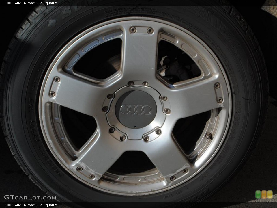 2002 Audi Allroad 2.7T quattro Wheel and Tire Photo #40519750