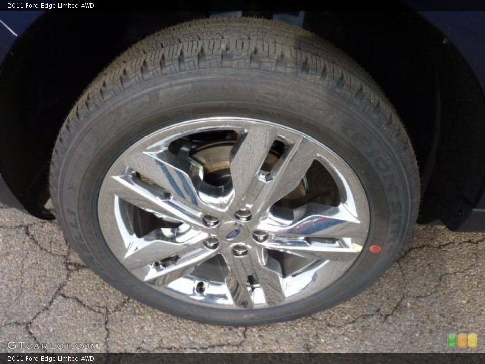 2011 Ford Edge Limited AWD Wheel and Tire Photo #40519966