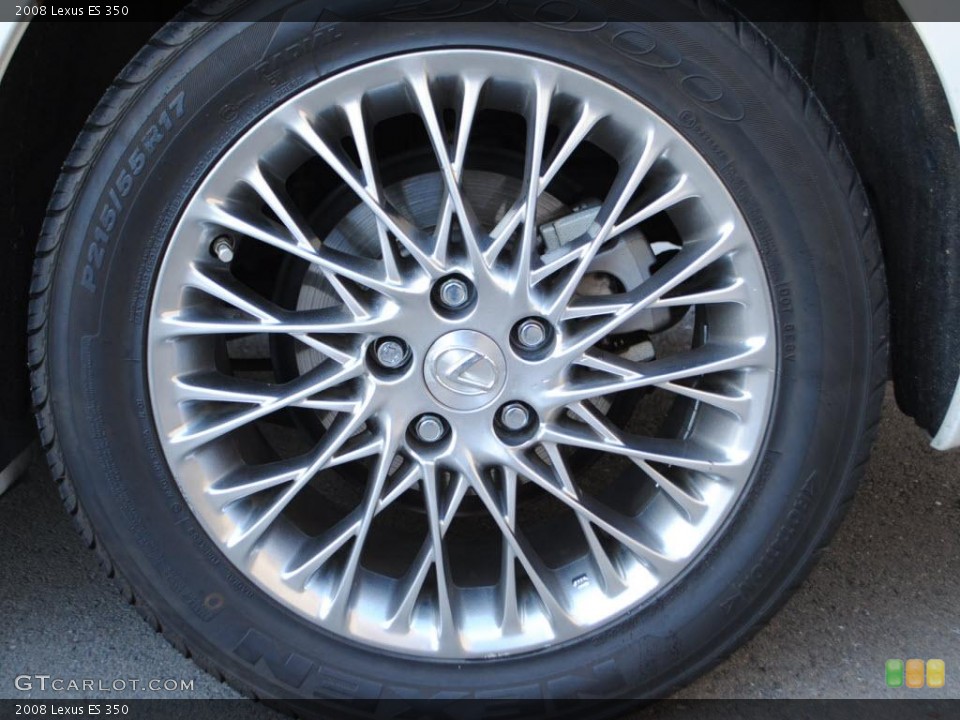 2008 Lexus ES 350 Wheel and Tire Photo #40520082