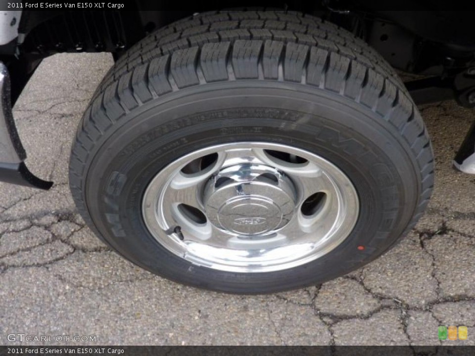 2011 Ford E Series Van E150 XLT Cargo Wheel and Tire Photo #40520602
