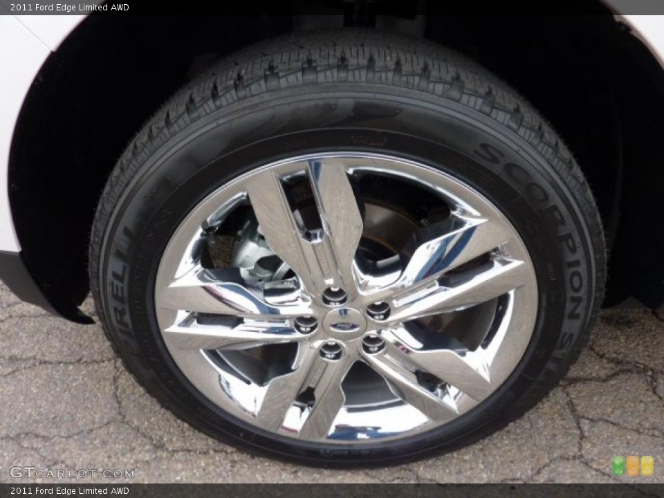 2011 Ford Edge Limited AWD Wheel and Tire Photo #40521254