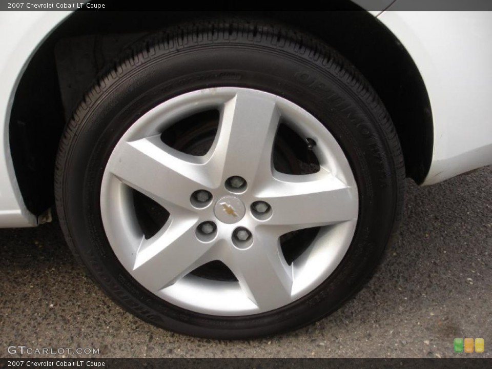 2007 Chevrolet Cobalt LT Coupe Wheel and Tire Photo #40522555