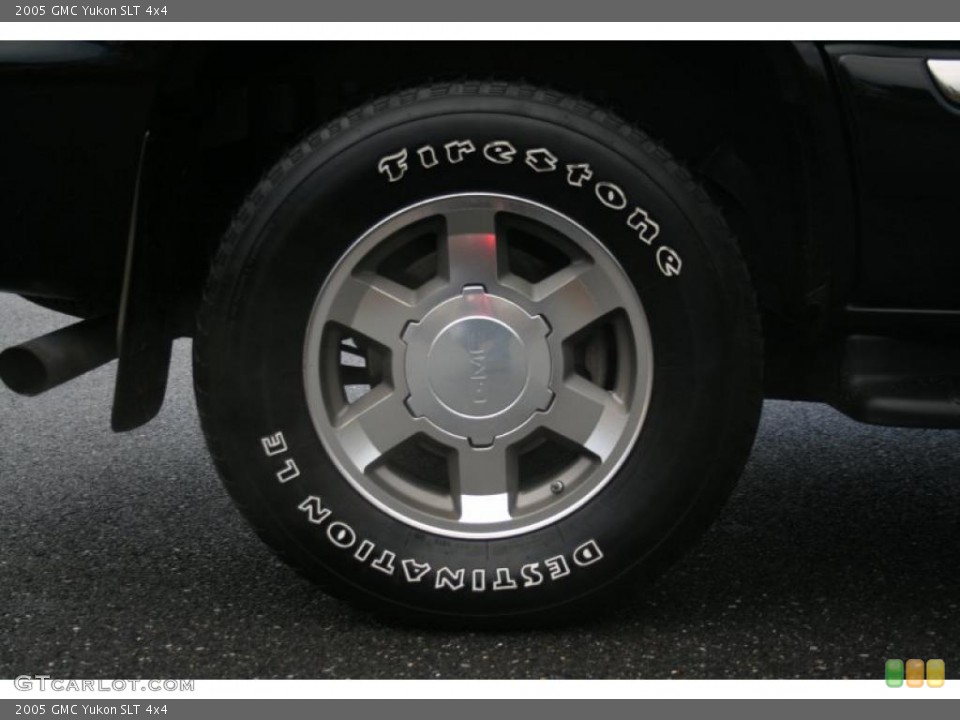 2005 GMC Yukon SLT 4x4 Wheel and Tire Photo #40527036