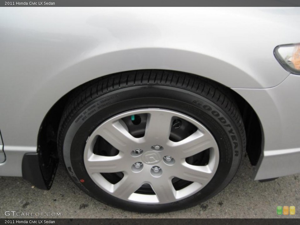 2011 Honda Civic LX Sedan Wheel and Tire Photo #40533841