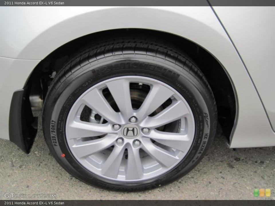 2011 Honda Accord EX-L V6 Sedan Wheel and Tire Photo #40534093