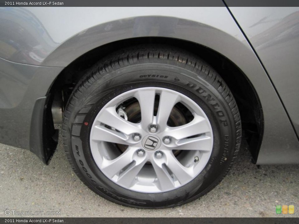 2011 Honda Accord LX-P Sedan Wheel and Tire Photo #40534385