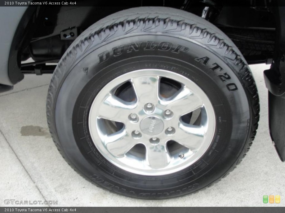 2010 Toyota Tacoma V6 Access Cab 4x4 Wheel and Tire Photo #40547277