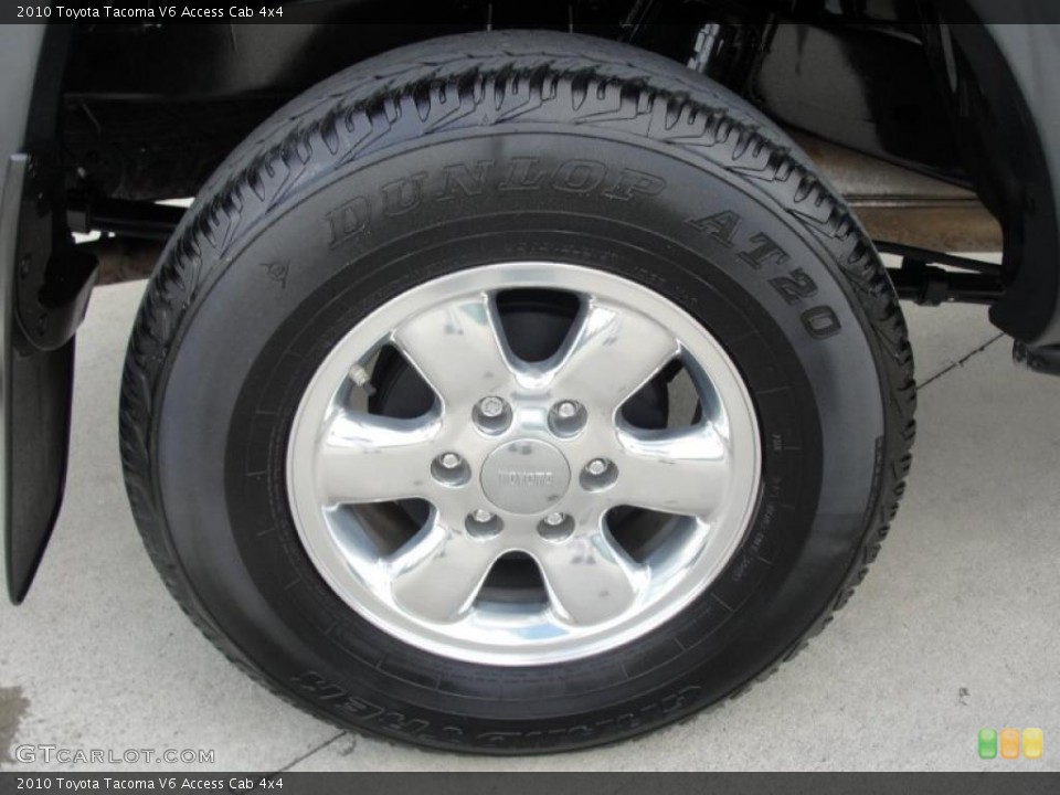2010 Toyota Tacoma V6 Access Cab 4x4 Wheel and Tire Photo #40547293