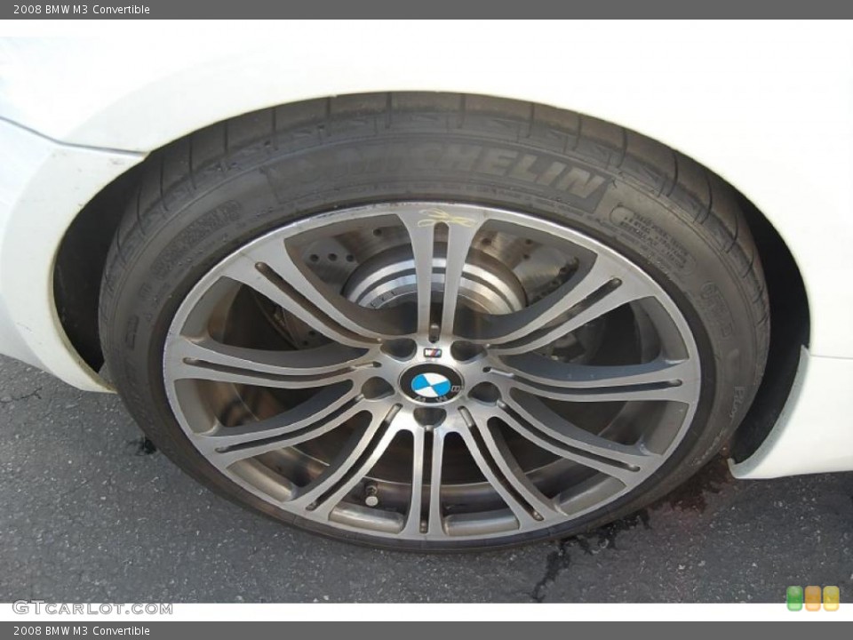 2008 BMW M3 Convertible Wheel and Tire Photo #40549661