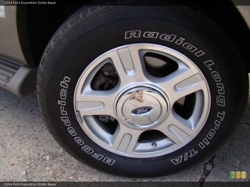 2004 Ford Expedition Eddie Bauer Wheel and Tire Photo #40554453