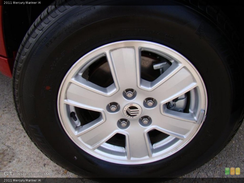 2011 Mercury Mariner I4 Wheel and Tire Photo #40557829