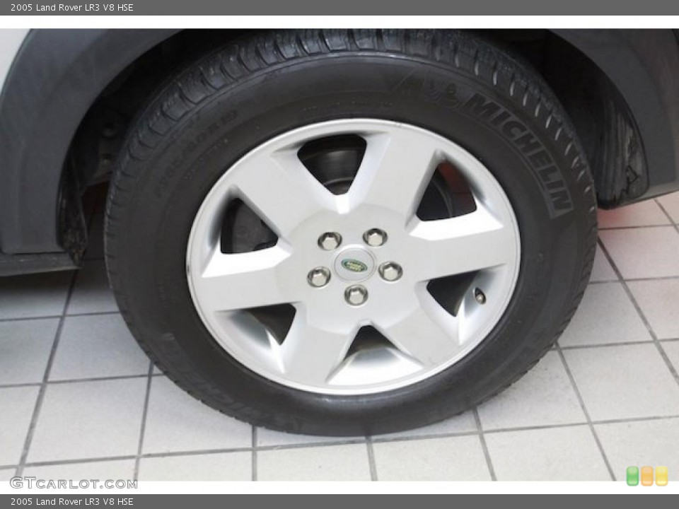 2005 Land Rover LR3 V8 HSE Wheel and Tire Photo #40562953