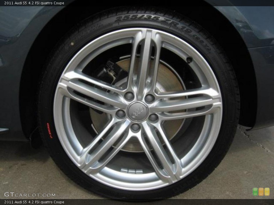 2011 Audi S5 4.2 FSI quattro Coupe Wheel and Tire Photo #40565230