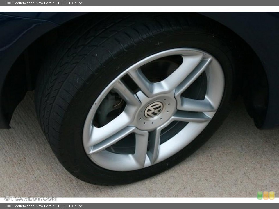 2004 Volkswagen New Beetle GLS 1.8T Coupe Wheel and Tire Photo #40568266