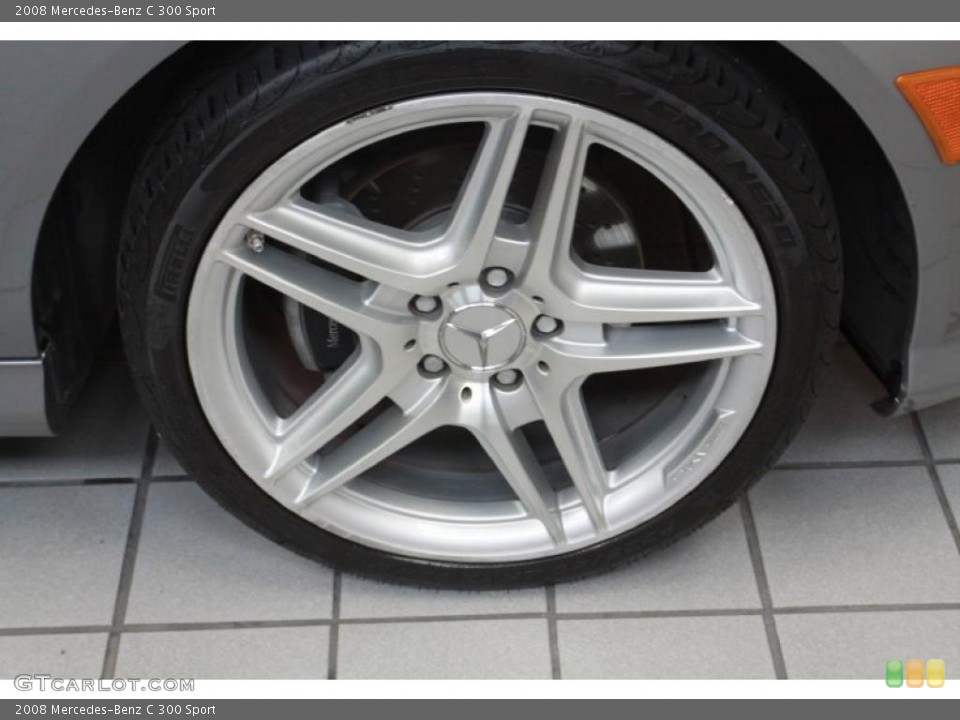 2008 Mercedes-Benz C 300 Sport Wheel and Tire Photo #40573329