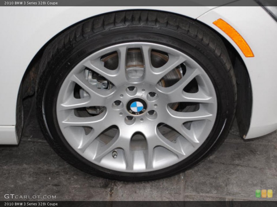 2010 BMW 3 Series 328i Coupe Wheel and Tire Photo #40575437