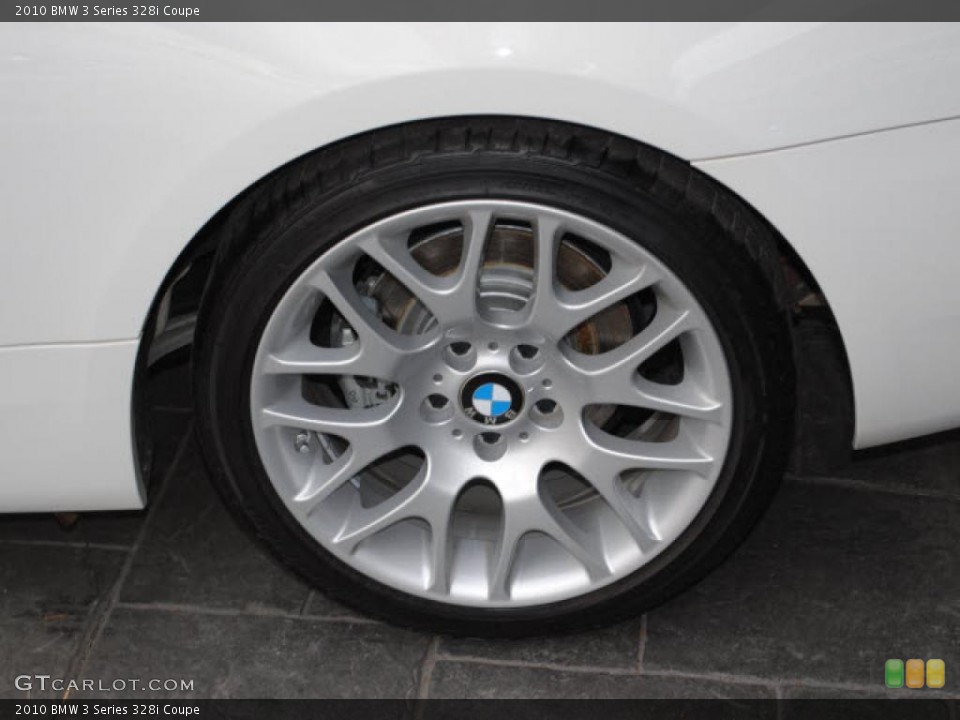 2010 BMW 3 Series 328i Coupe Wheel and Tire Photo #40575577
