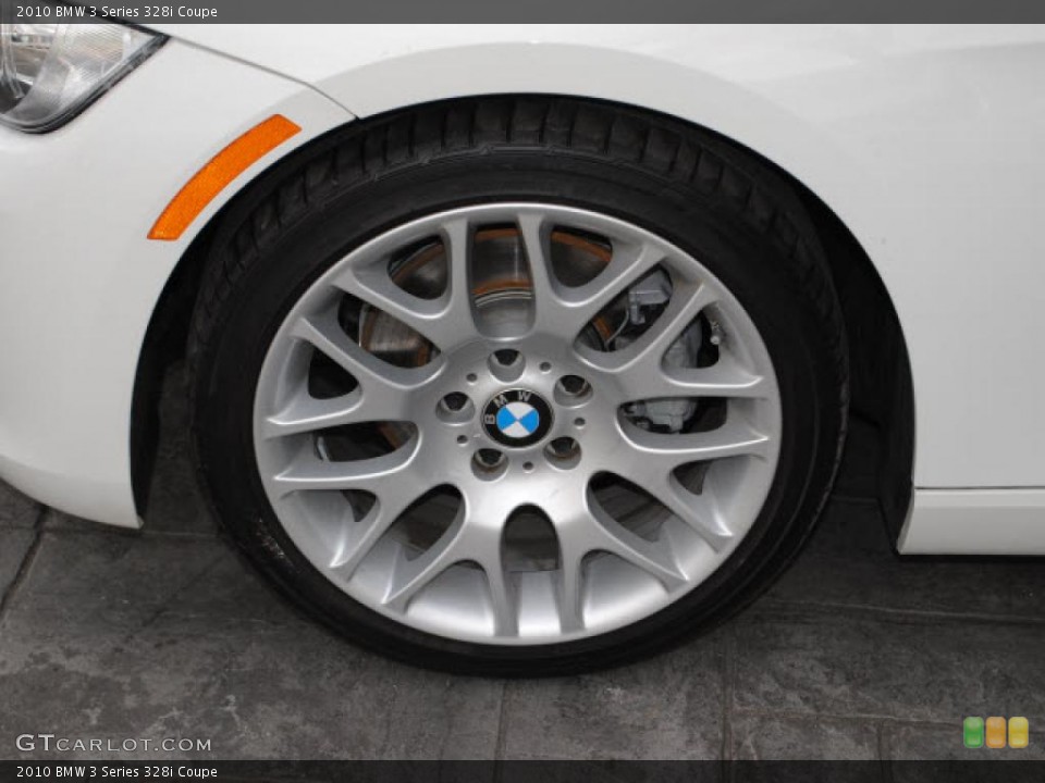 2010 BMW 3 Series 328i Coupe Wheel and Tire Photo #40575813