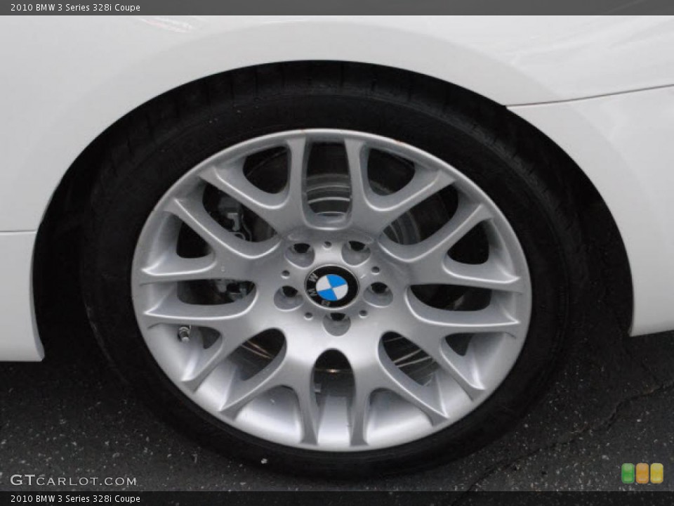 2010 BMW 3 Series 328i Coupe Wheel and Tire Photo #40575997