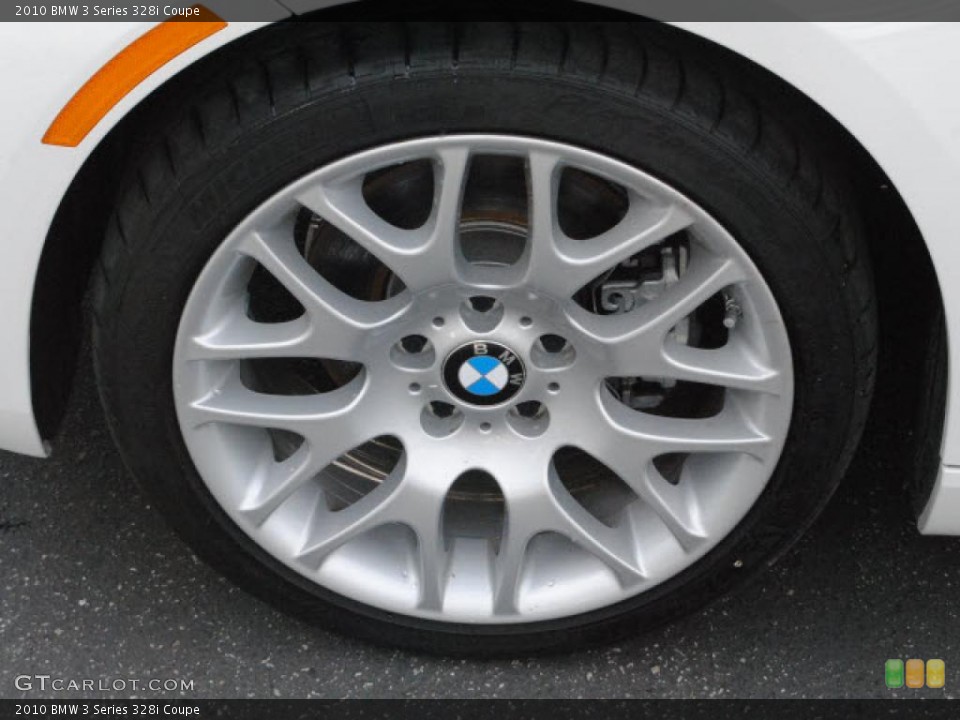 2010 BMW 3 Series 328i Coupe Wheel and Tire Photo #40576069