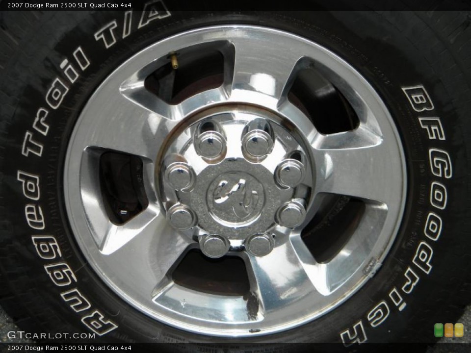 2007 Dodge Ram 2500 SLT Quad Cab 4x4 Wheel and Tire Photo #40581133