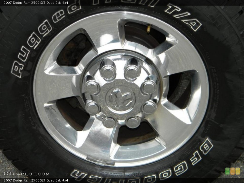 2007 Dodge Ram 2500 SLT Quad Cab 4x4 Wheel and Tire Photo #40581165