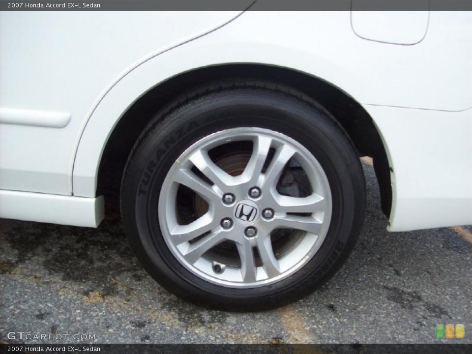 2007 Honda Accord EX-L Sedan Wheel and Tire Photo #40583241