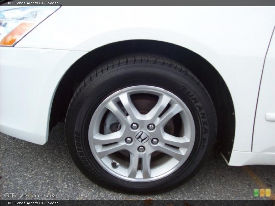 2007 Honda Accord EX-L Sedan Wheel and Tire Photo #40583261
