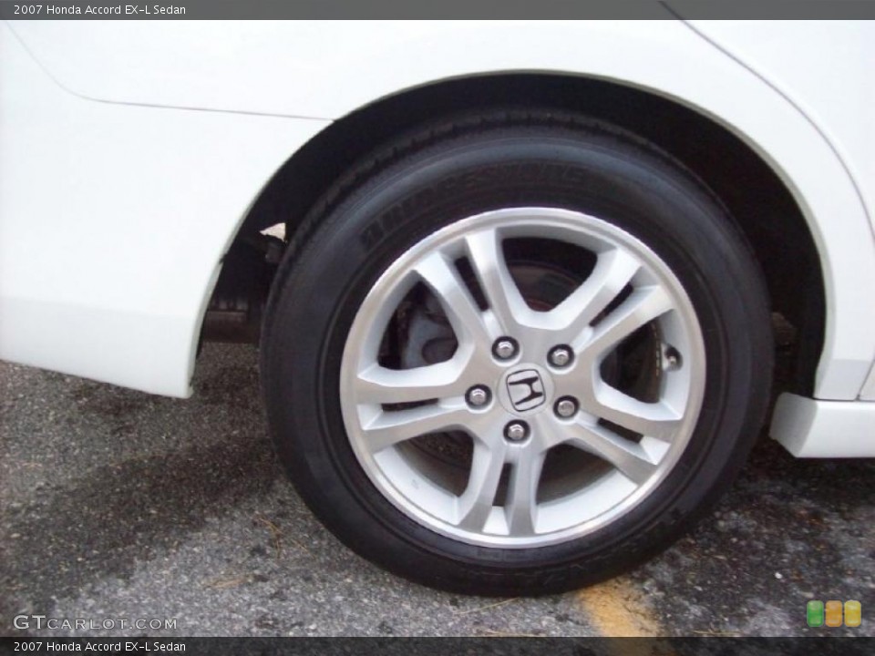 2007 Honda Accord EX-L Sedan Wheel and Tire Photo #40583277