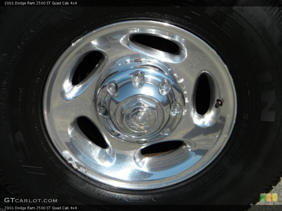 2001 Dodge Ram 2500 ST Quad Cab 4x4 Wheel and Tire Photo #40584121