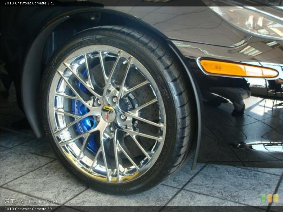 2010 Chevrolet Corvette ZR1 Wheel and Tire Photo #40590113