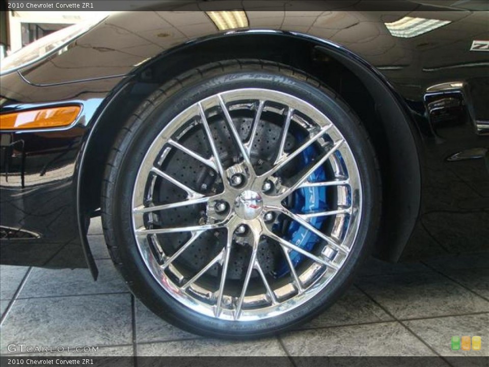 2010 Chevrolet Corvette ZR1 Wheel and Tire Photo #40590173
