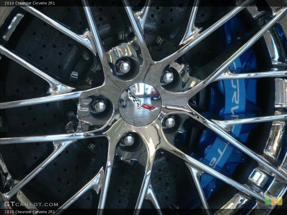 2010 Chevrolet Corvette ZR1 Wheel and Tire Photo #40590185