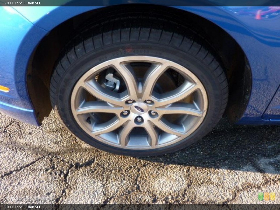 2011 Ford Fusion SEL Wheel and Tire Photo #40591709