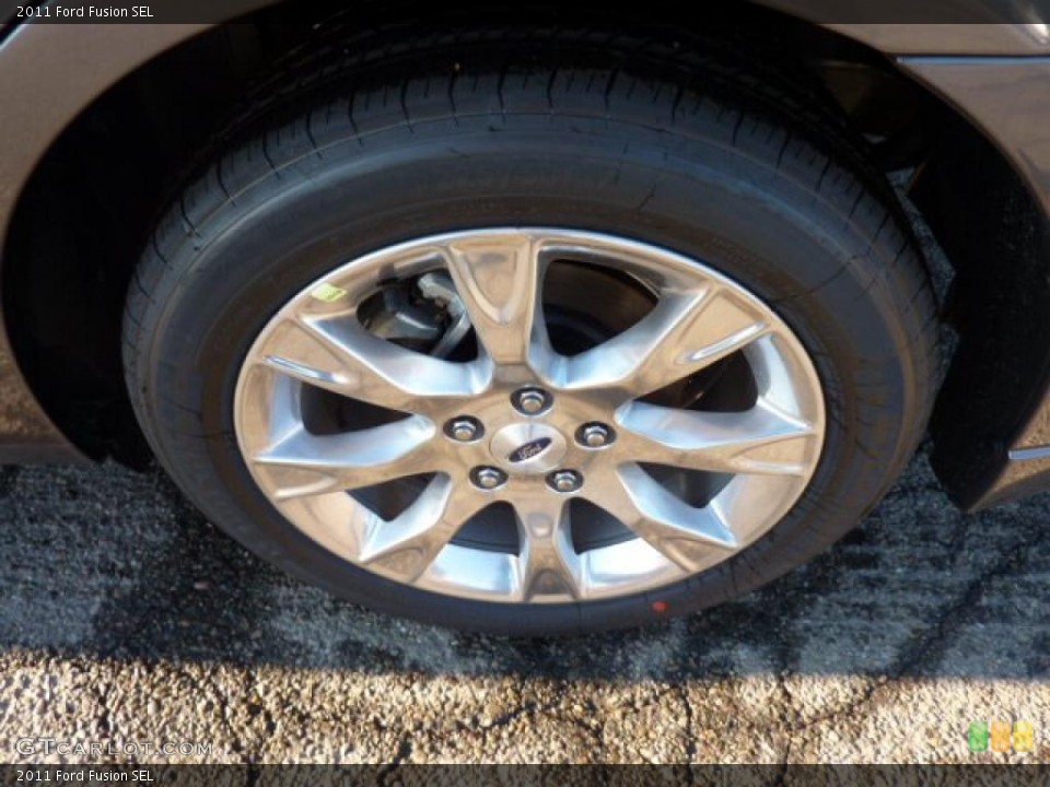 2011 Ford Fusion SEL Wheel and Tire Photo #40592675