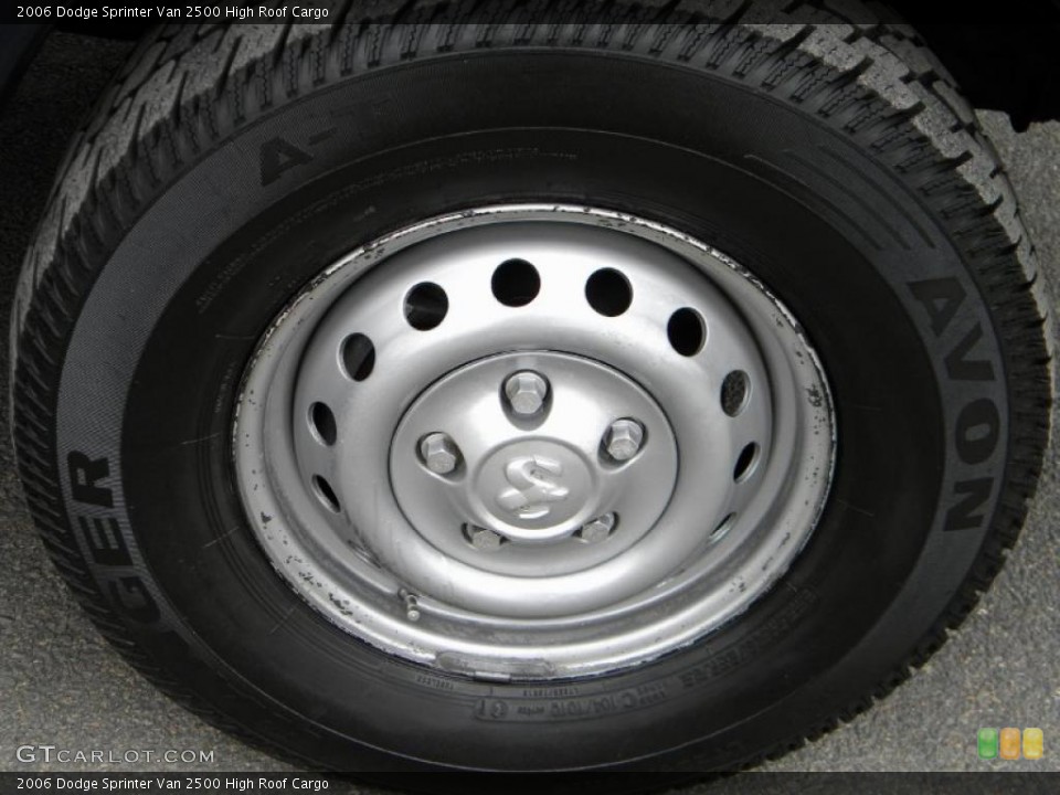 2006 Dodge Sprinter Van 2500 High Roof Cargo Wheel and Tire Photo #40595757