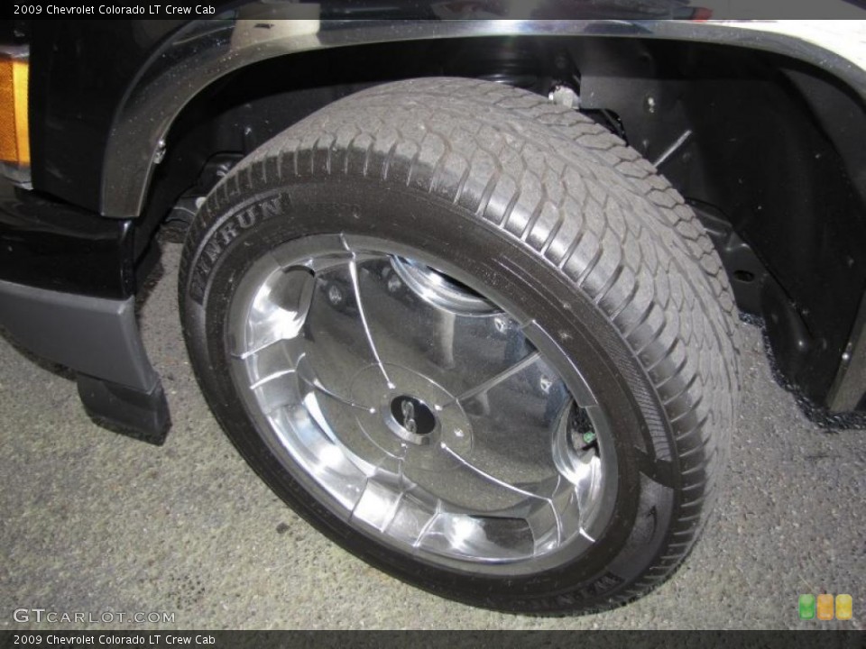 2009 Chevrolet Colorado Custom Wheel and Tire Photo #40603821