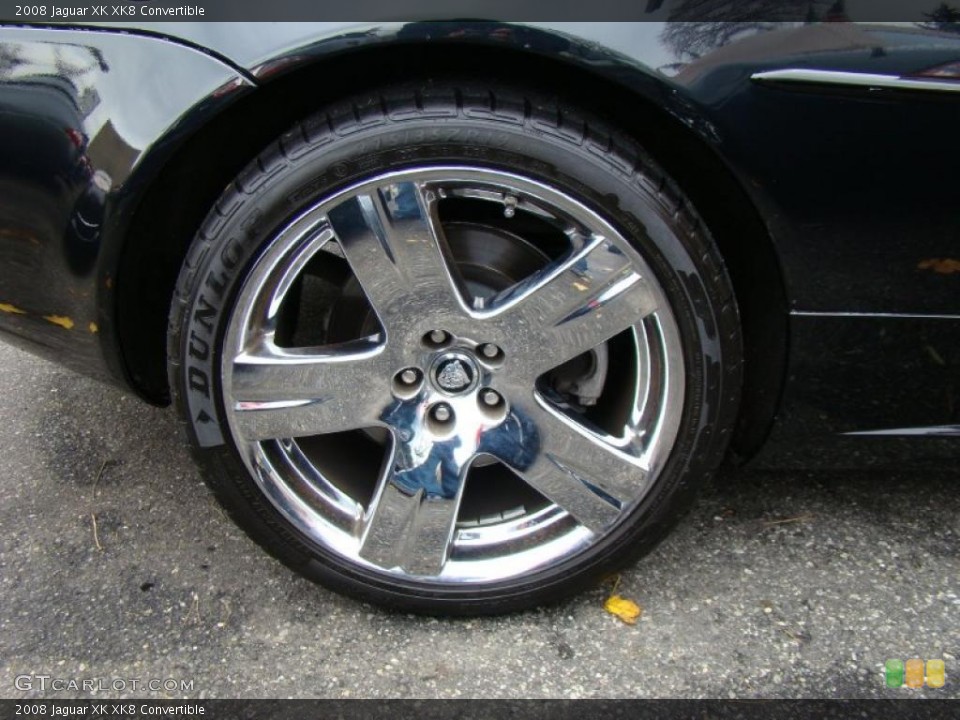 2008 Jaguar XK XK8 Convertible Wheel and Tire Photo #40603865