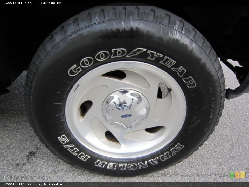 2000 Ford F150 XLT Regular Cab 4x4 Wheel and Tire Photo #40604717