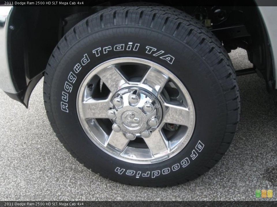 2011 Dodge Ram 2500 HD SLT Mega Cab 4x4 Wheel and Tire Photo #40611105