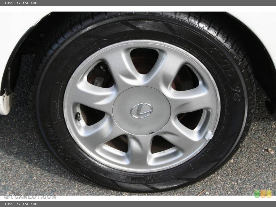 1995 Lexus SC 400 Wheel and Tire Photo #40626798