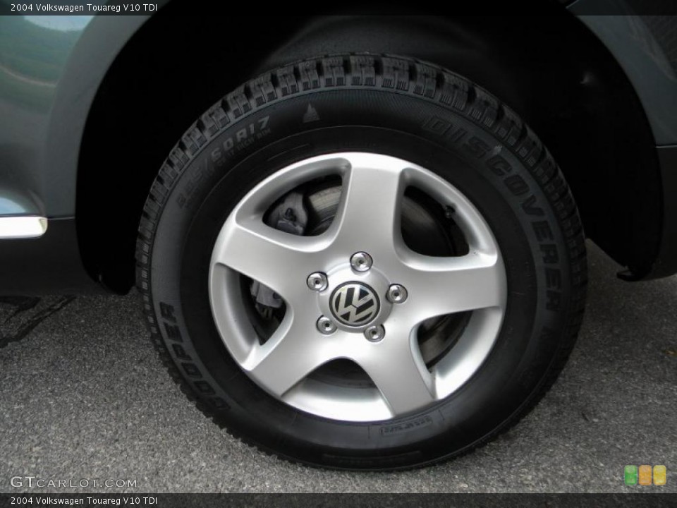2004 Volkswagen Touareg V10 TDI Wheel and Tire Photo #40628426
