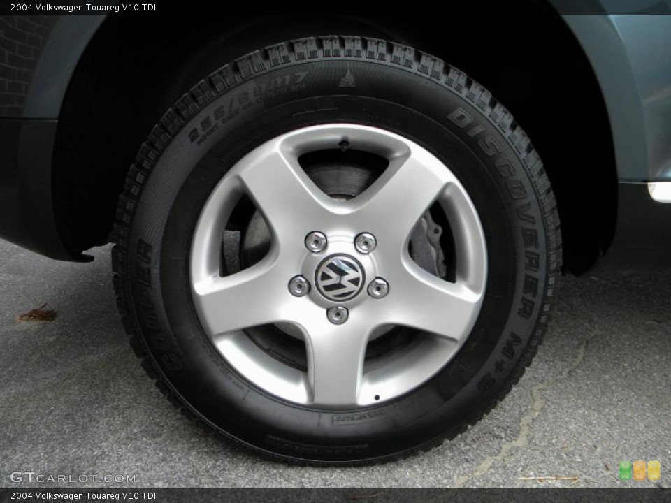 2004 Volkswagen Touareg V10 TDI Wheel and Tire Photo #40628458