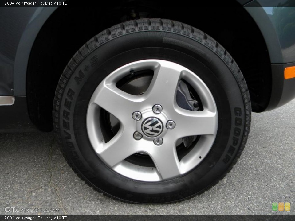 2004 Volkswagen Touareg V10 TDI Wheel and Tire Photo #40628490